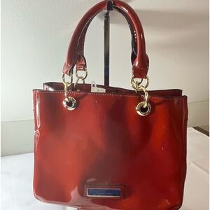 Marc New York Red Patent Leather Handbag